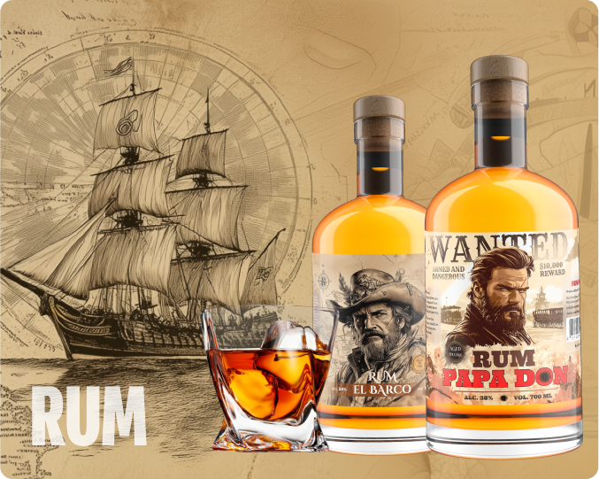 Rum El Barco and Rum Papa Don